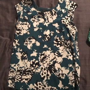 Banana Republic floral blouse